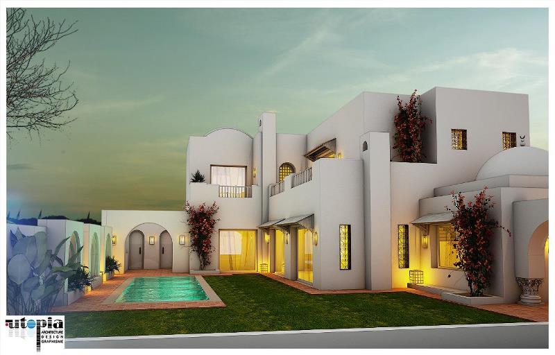 V547 villa folla 2 la villa hammamet chraf