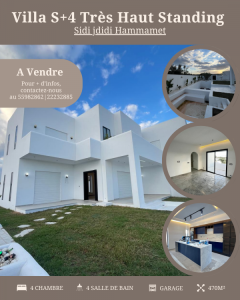 A villa s4 avec piscine sidi ref1303a