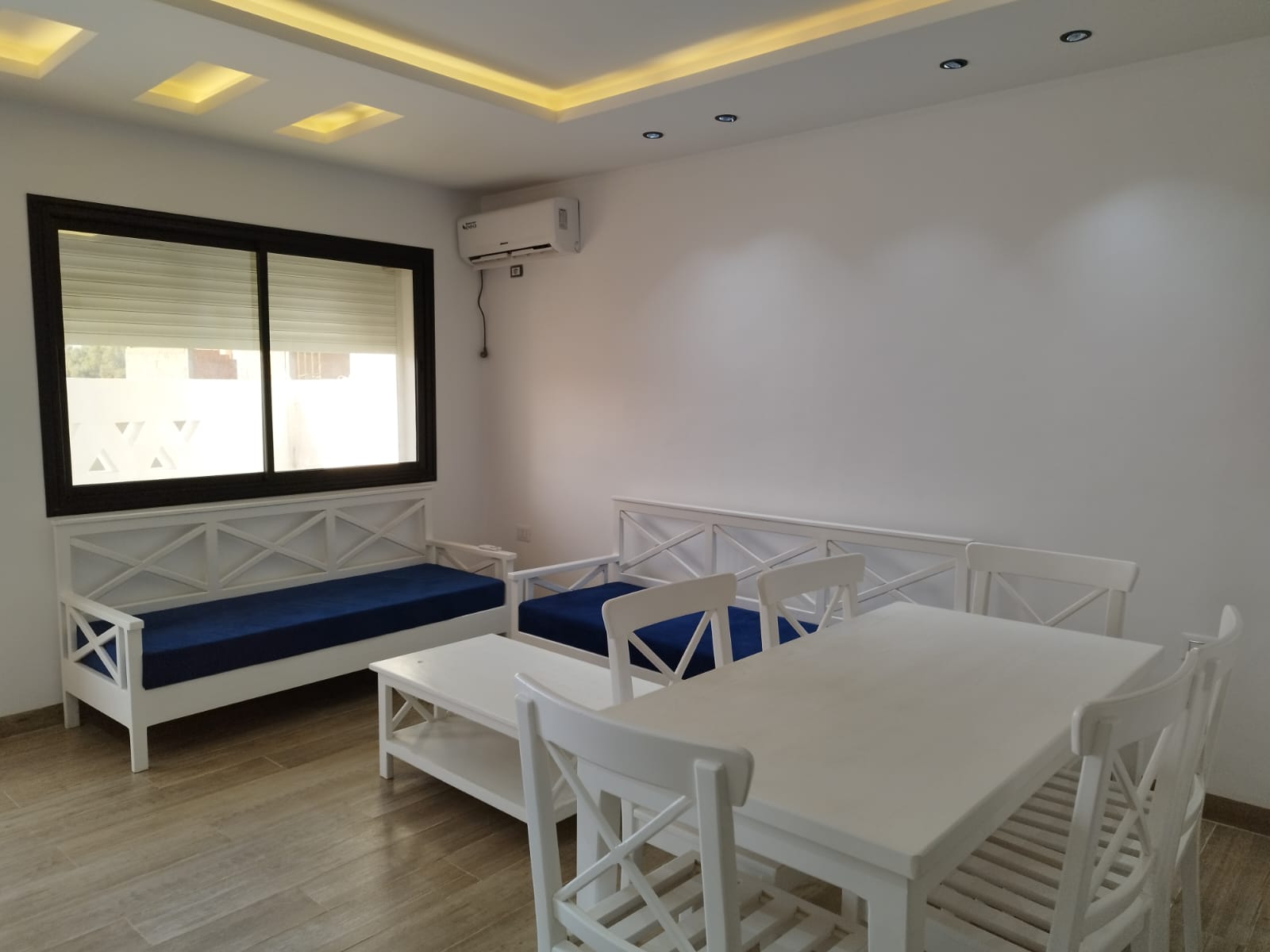 Appartement meublé rdc à plage hammem el ghezez