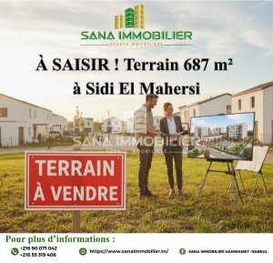 A terrain sid mahresi nabeul ref390a