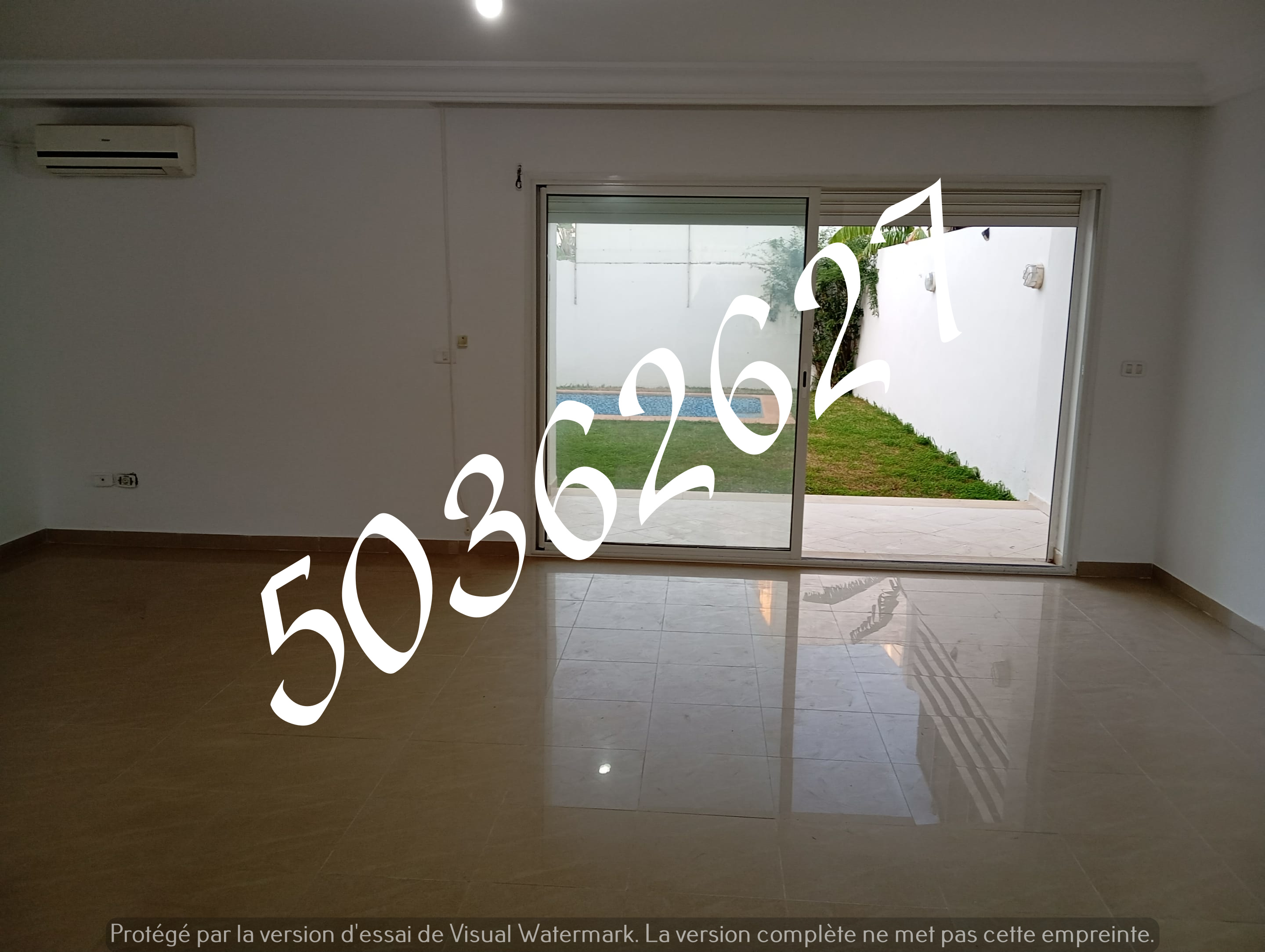Duplex indépendante avec piscine à la soukra