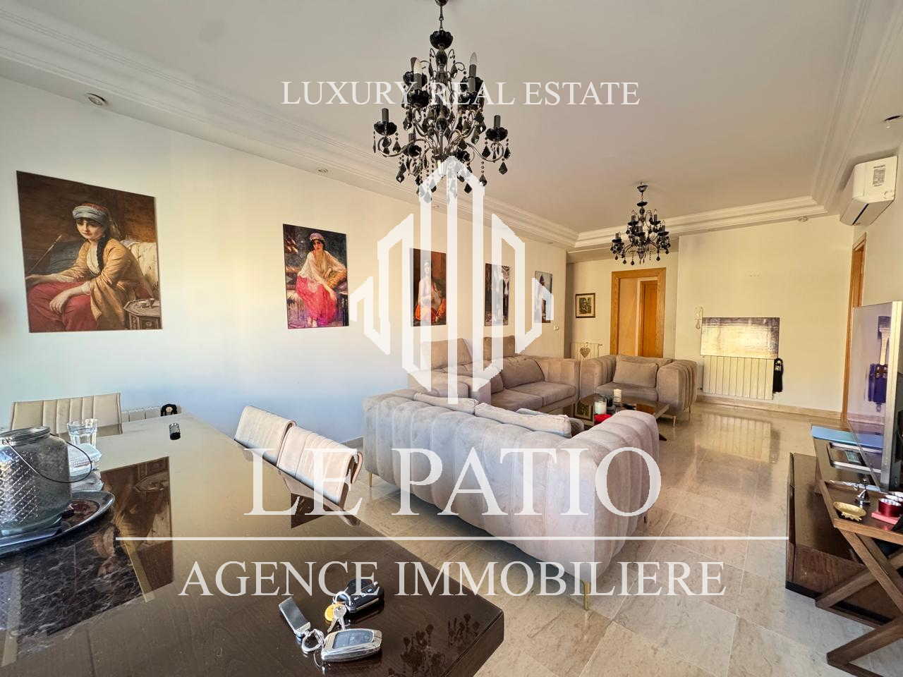 Appartement s3 a la marsa sidi daoued