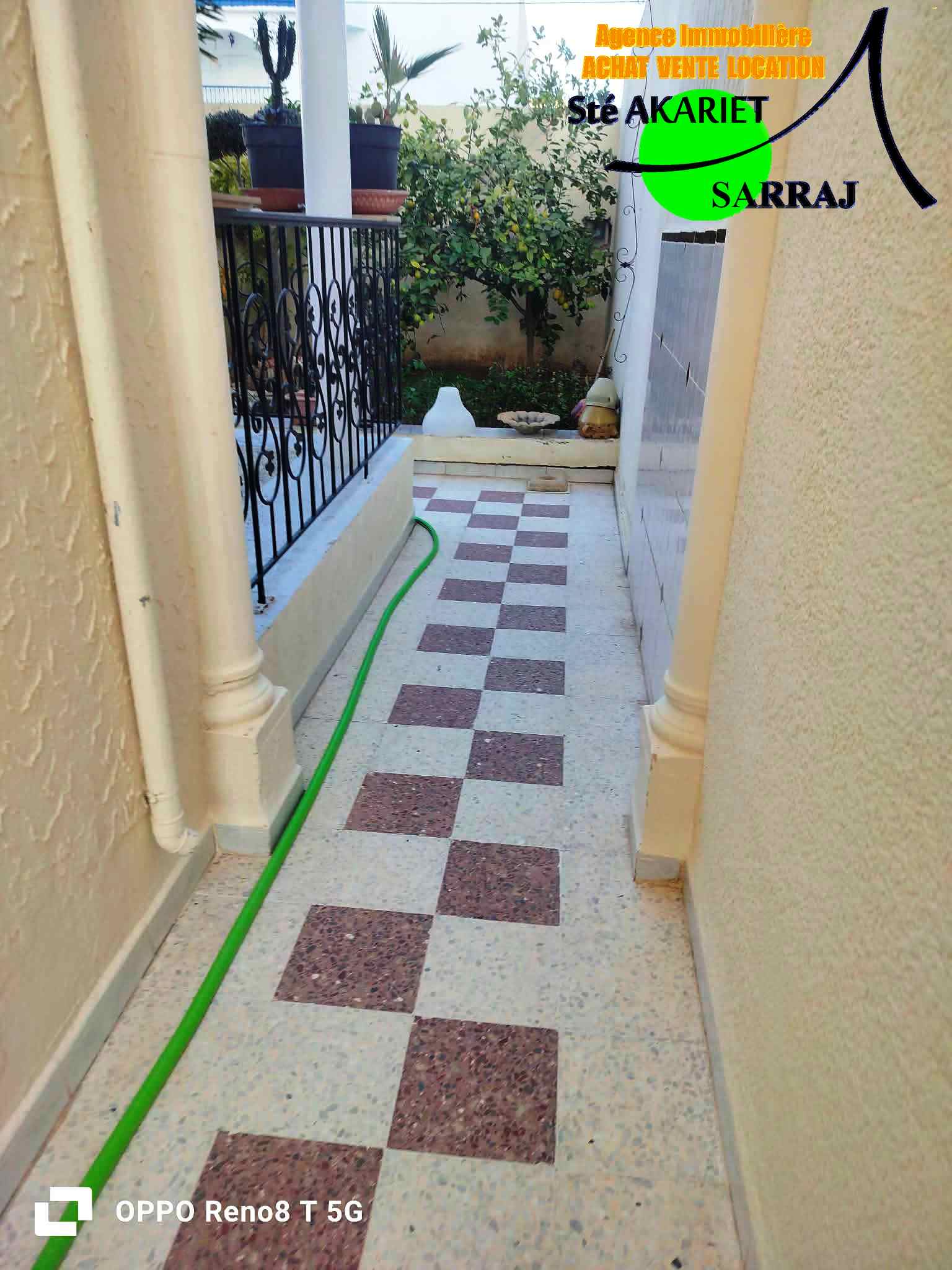 Rdc indépandant à hammem sousse rue iskandaria