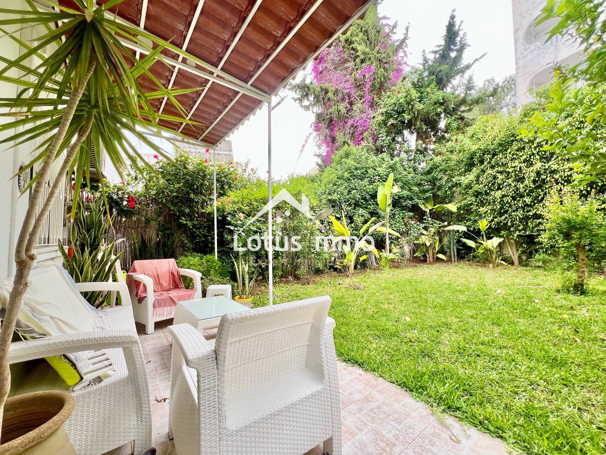 Appartement s3 avec jardin à el manar 2