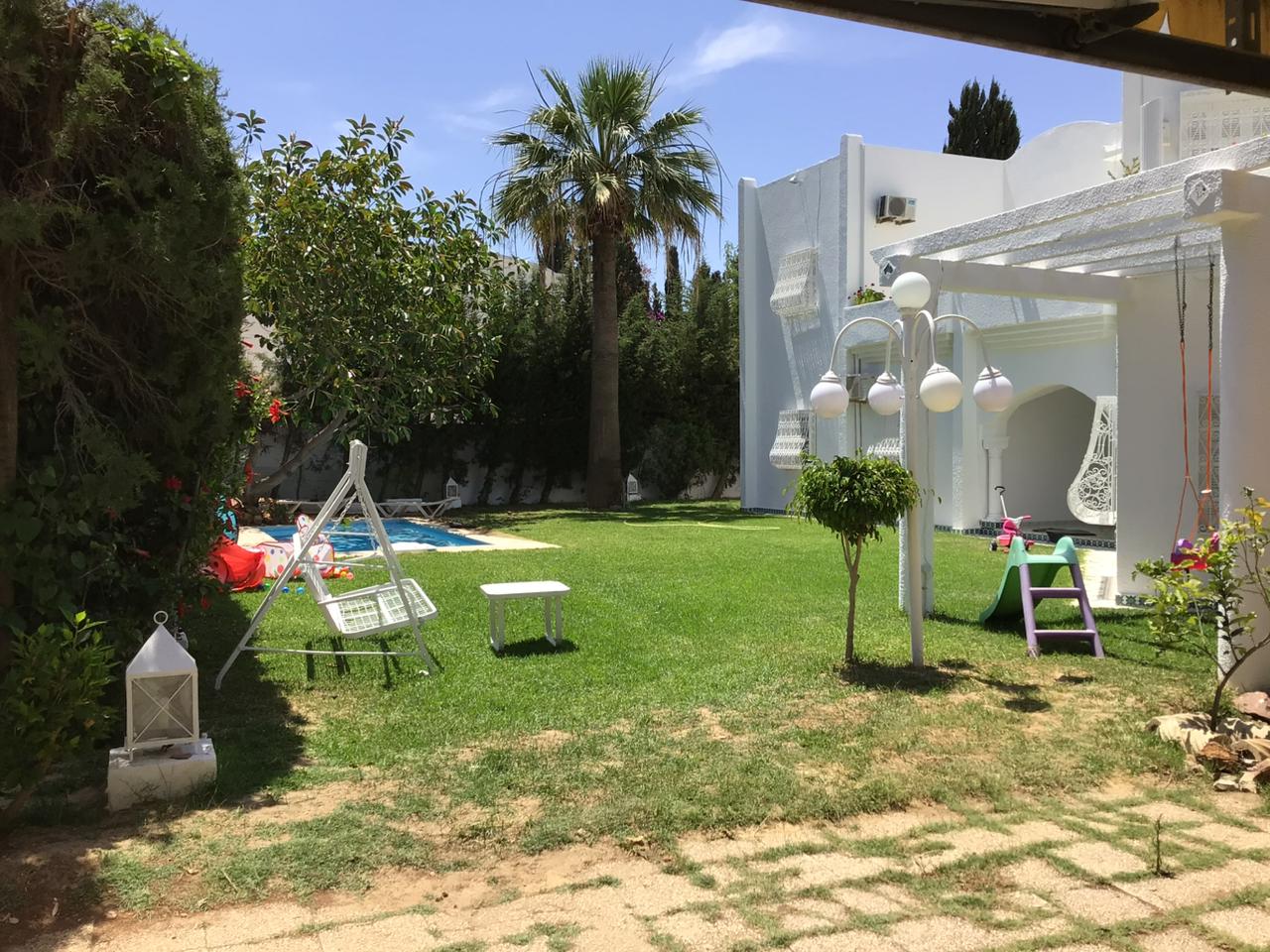 Kantoui calling villa haut stnding jardin piscine