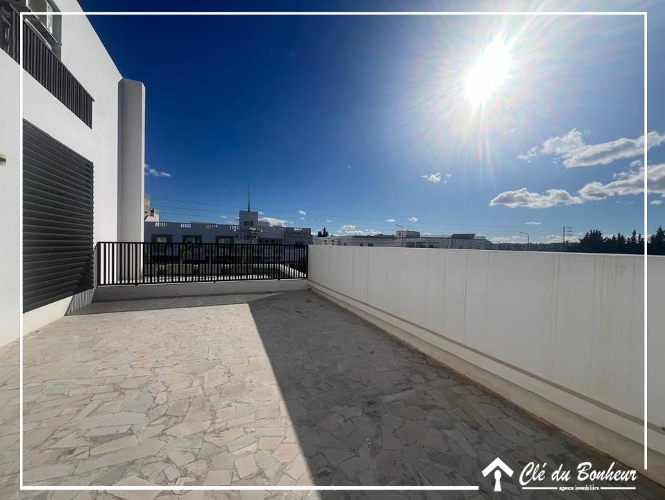 Appartement neuf avec grande terrasse