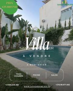 A villa a beni khiar ref445a