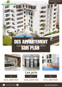 A des appartements neufs sur plan ref448a