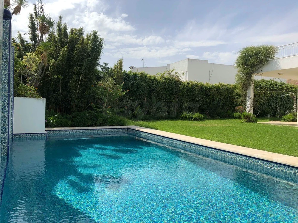 Villa s7 avec jardin et piscine à menzah 9a
