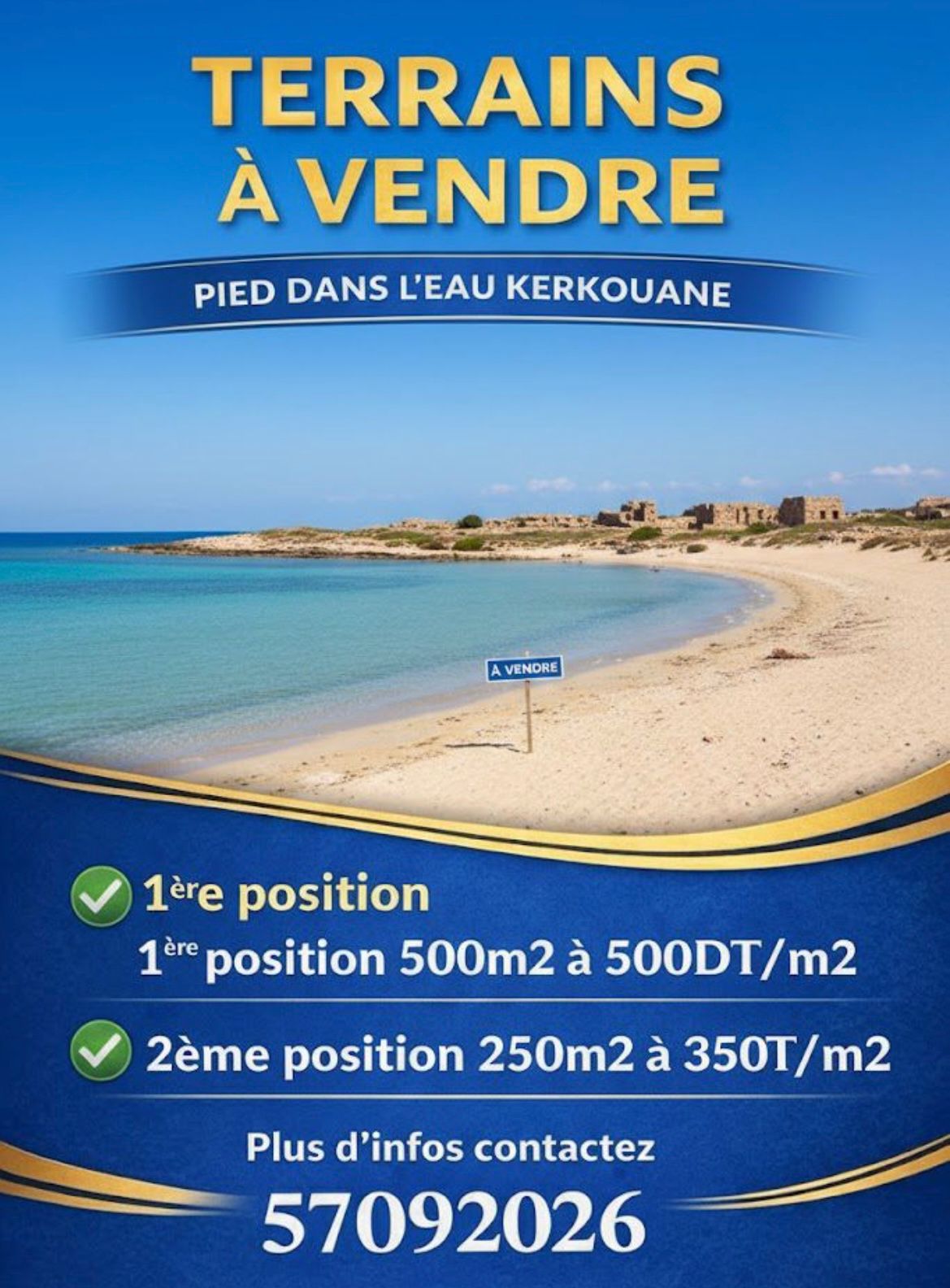Un investissement sur au bord