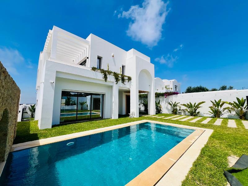 V557 villa brune la zone craxi hammamet