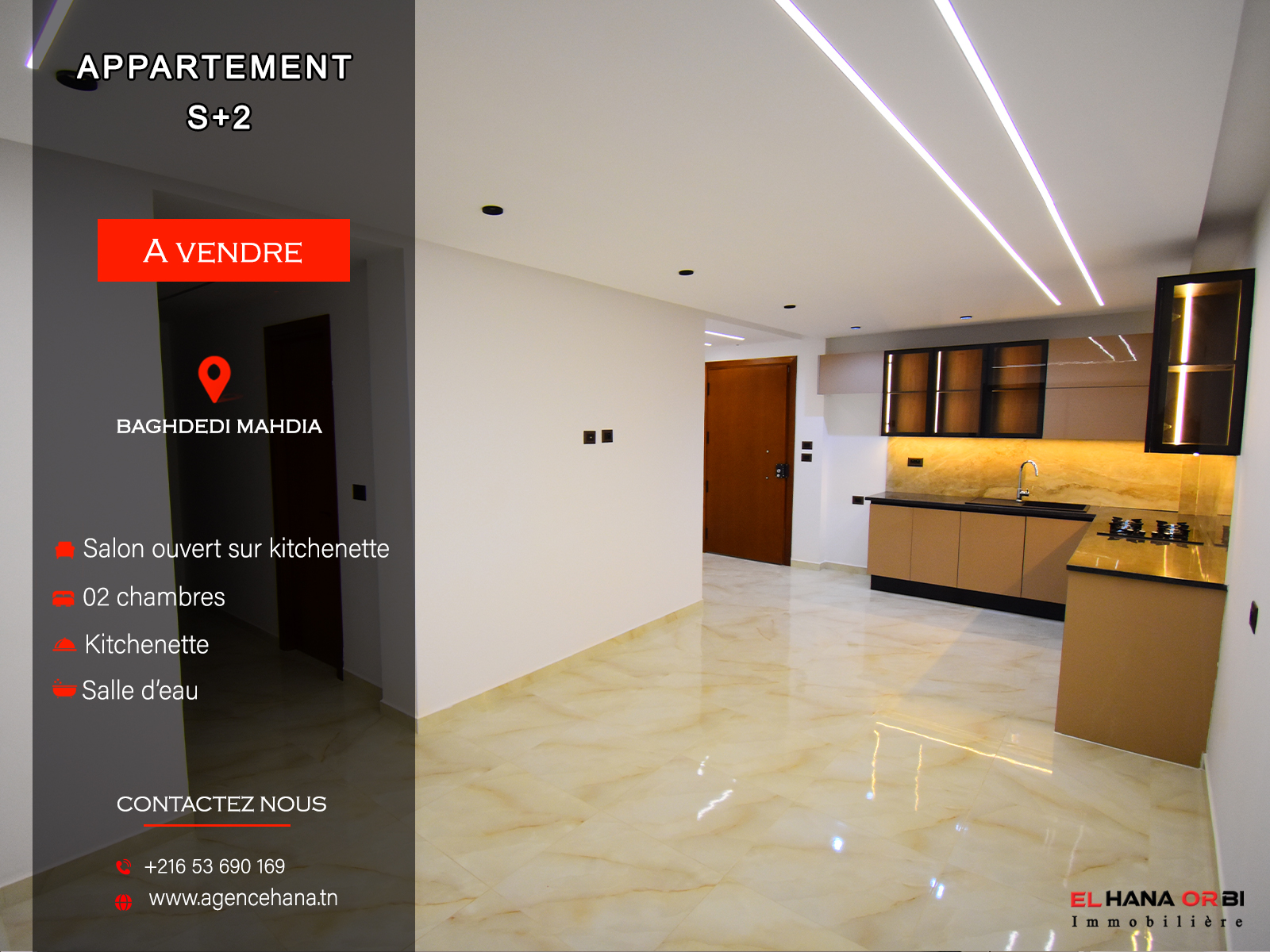 Appartement à baghdedi