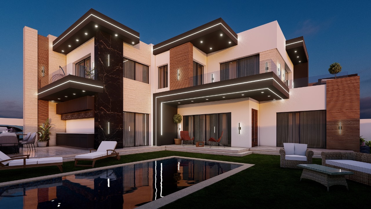 Une charmante villa de style moderne 700m2