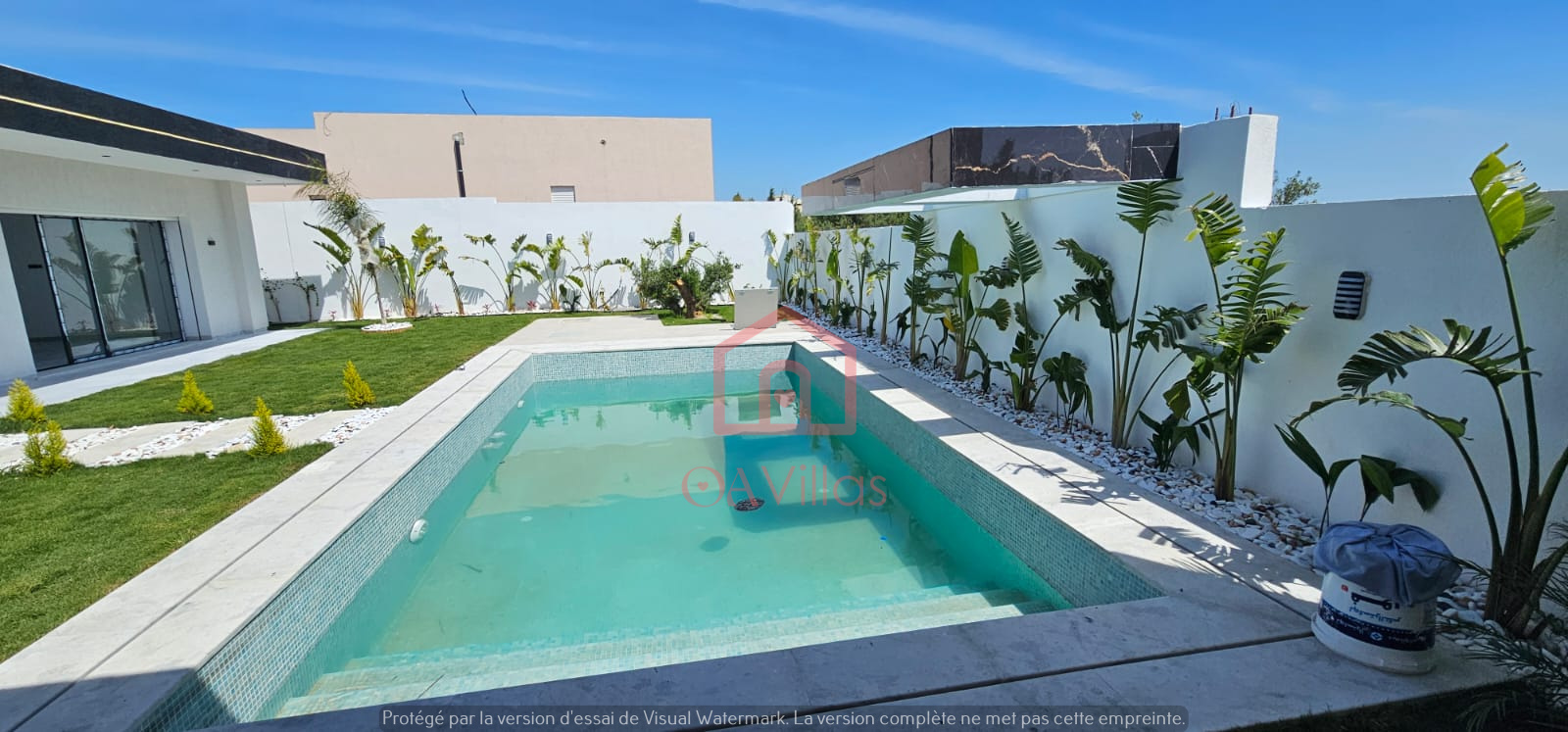 Villa moderne avec piscineà hammamet