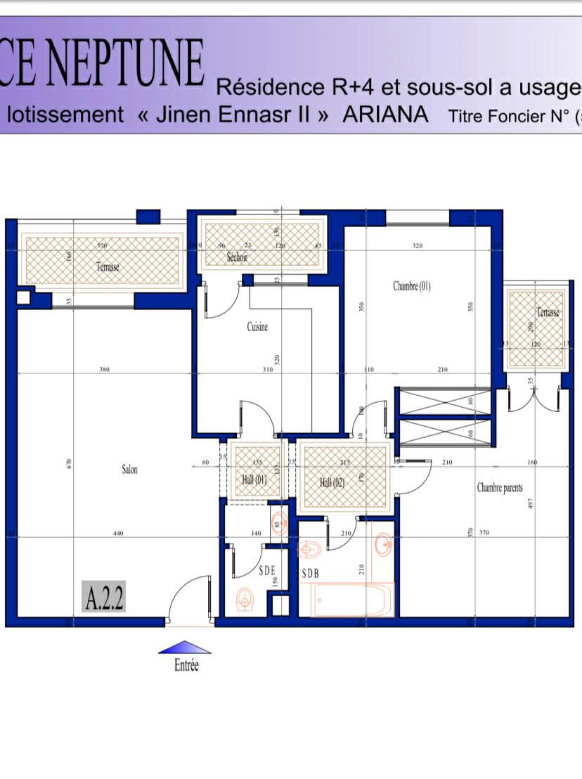 Superbe appartement s2 quartier résidentiel calme