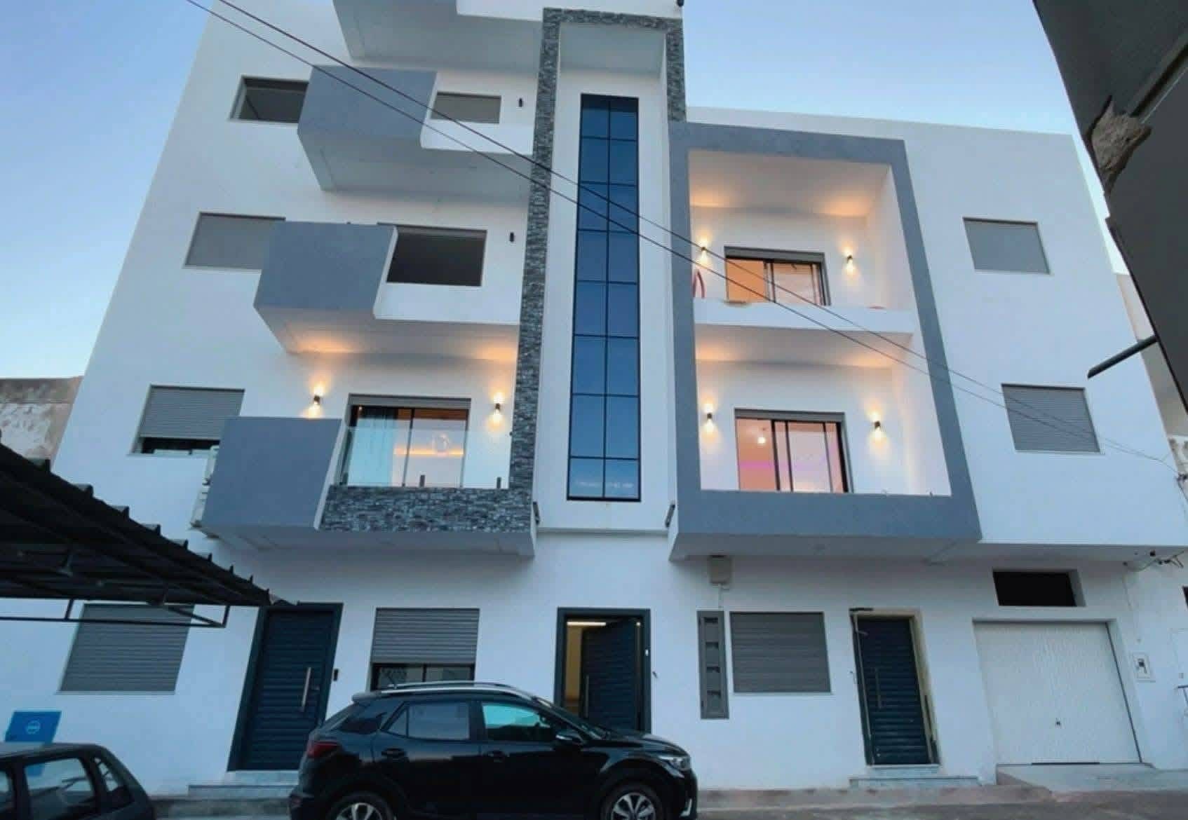 Sidi salem appartement haut standing avec vue mer
