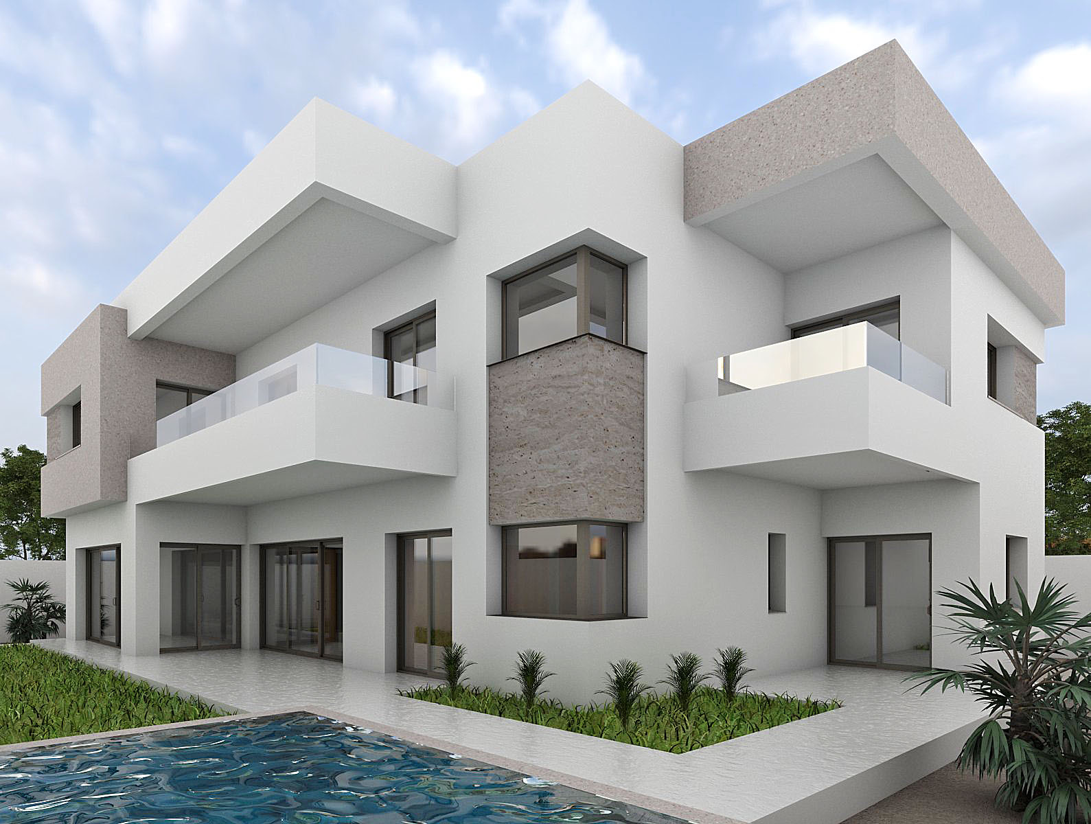 Carcasse de villa spacieuse à sfax