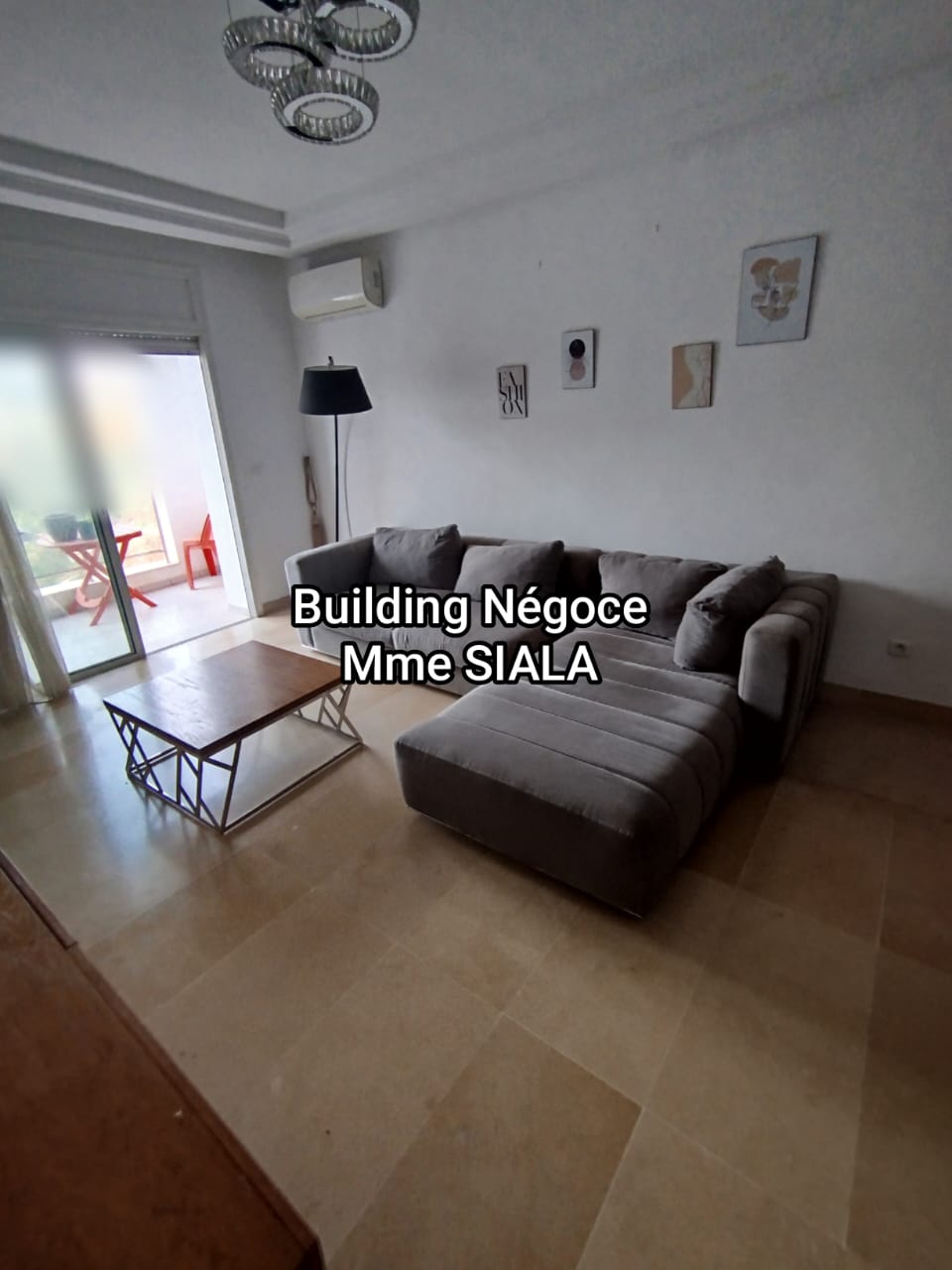 Ennasr 2 agréable appt s2 avec terrasse haut stg