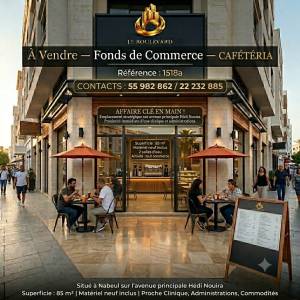 A fond de commerce caftria ref1518a