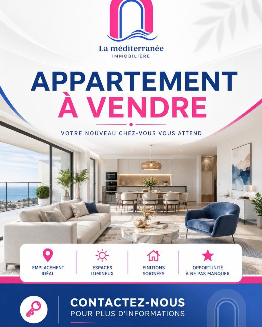 Appartement s3 situé au 3éme étage avec ascenseur