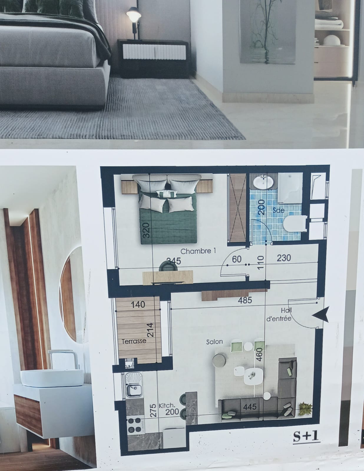 Appt s1 à ain zaghouan nord