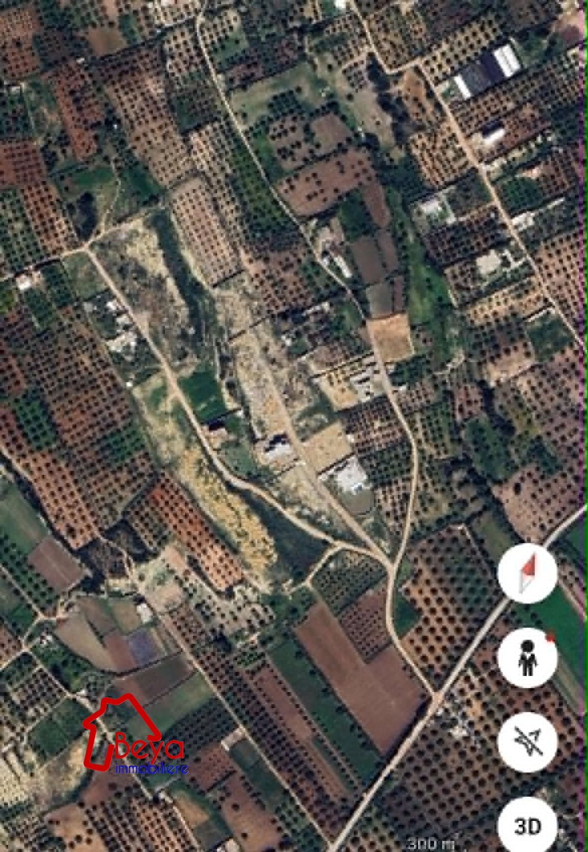 3 villas avec piscine