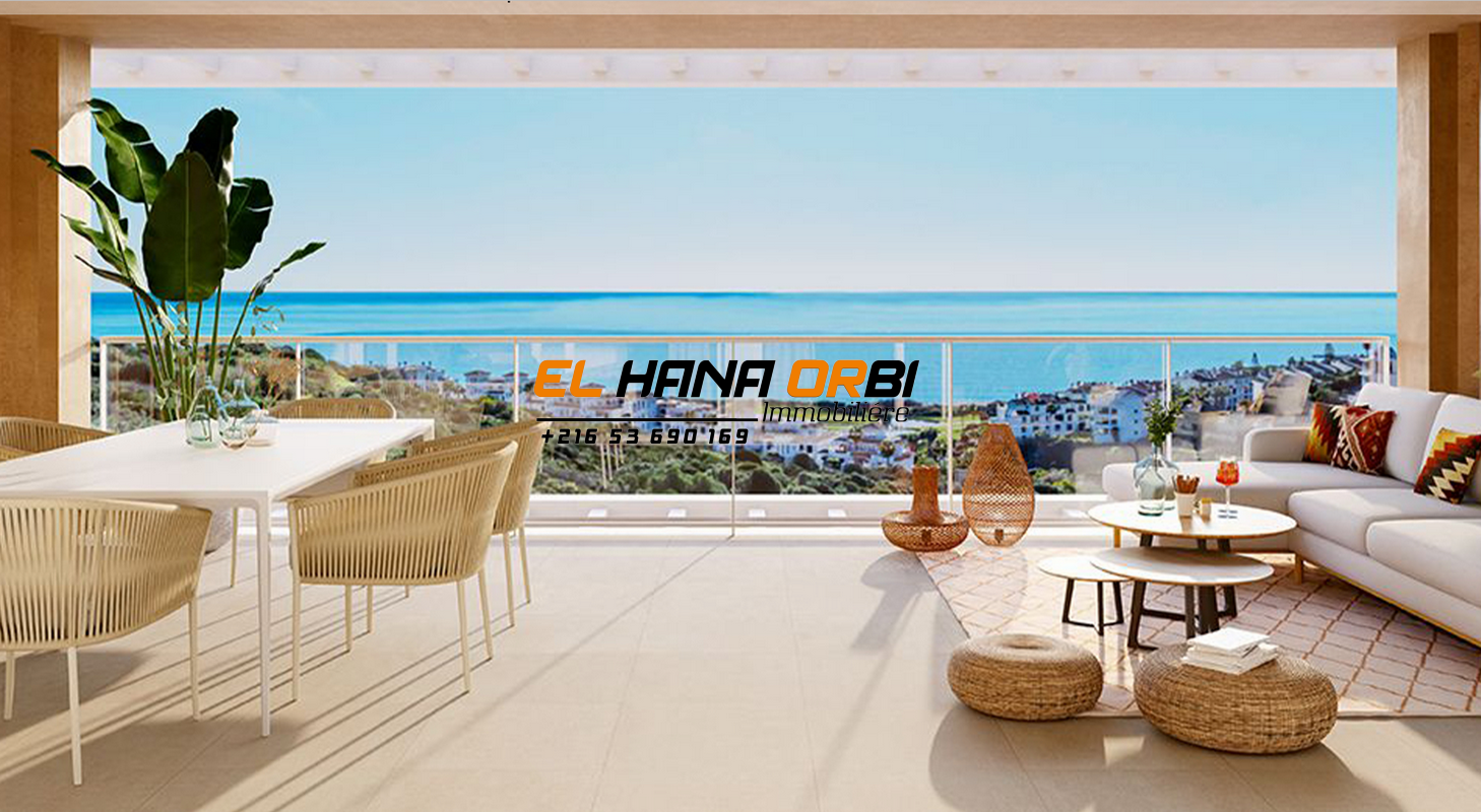Appartement s2 vue sur mer mahdia
