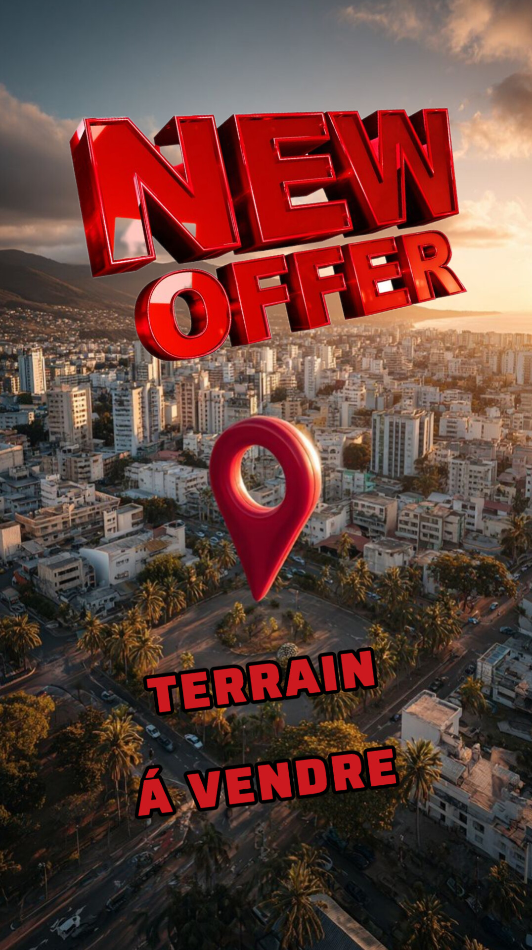 Terrain commercial