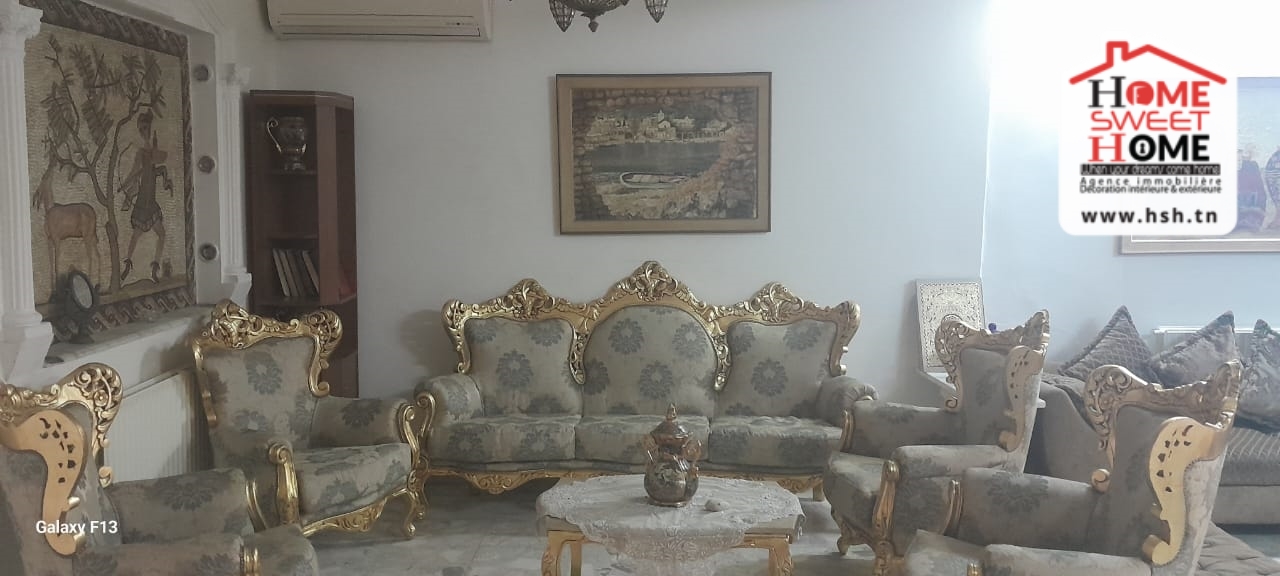 Rdc de villa s4 patio à carthage salambo