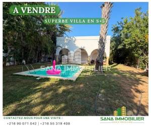 A villa s5 avec piscine ref513a