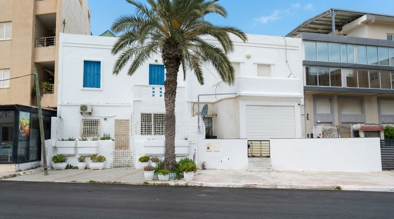 Immeuble front de mer a la goulette
