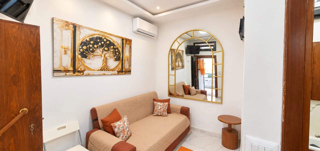 Studio s0 à 50m de la plage ezzahra hammem ghzez