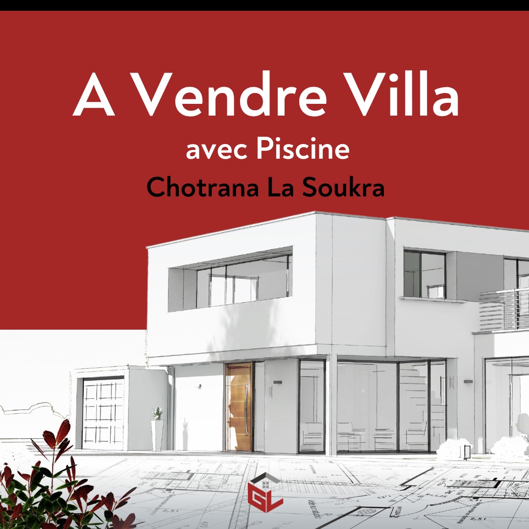 Villa avec piscine à chotrana