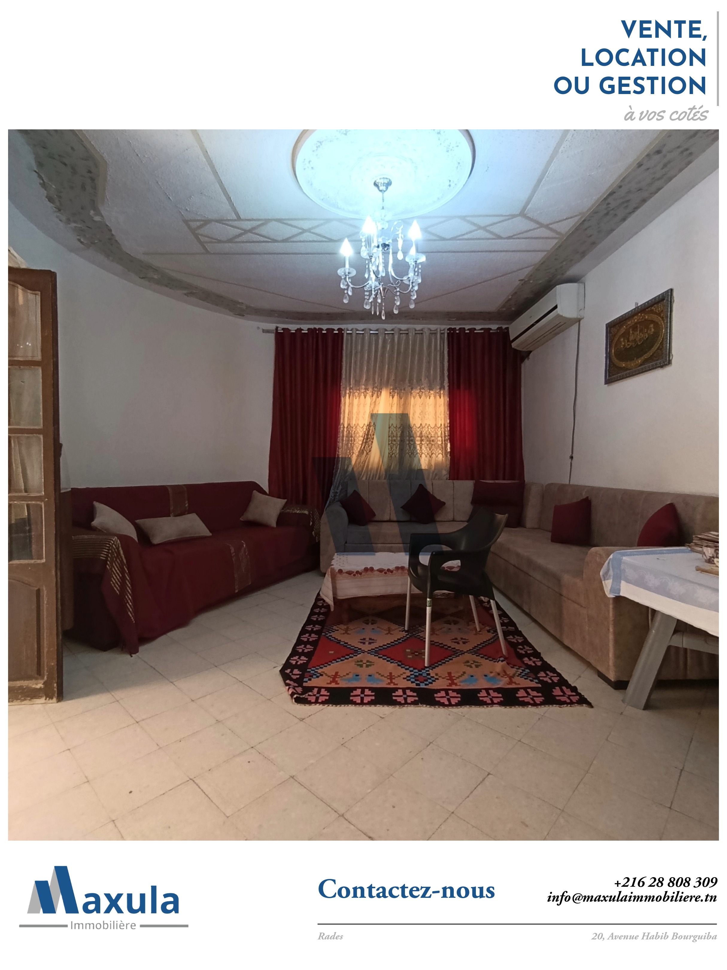 Maison d angle s5 a rades malleha