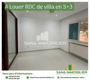 A rdc de villa s3 vide ref585a