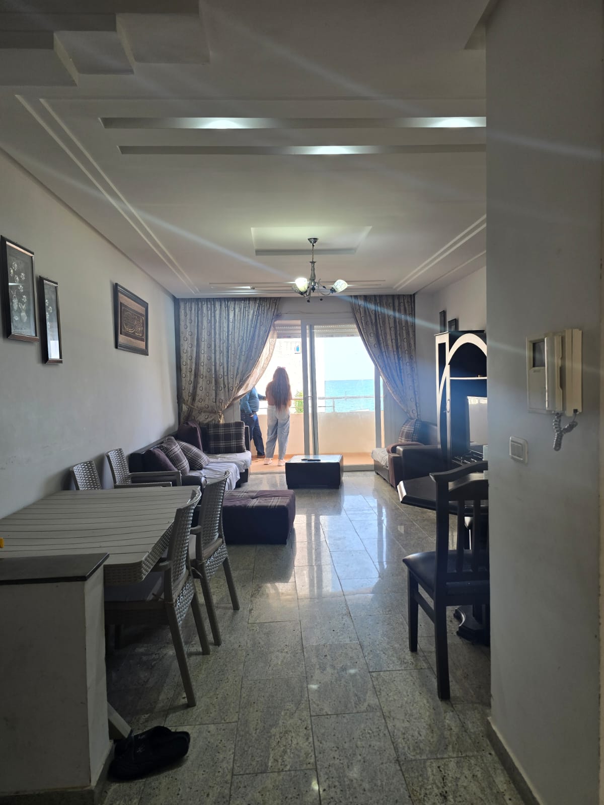 Beau appartement s3 vue de mer à hammam sousse