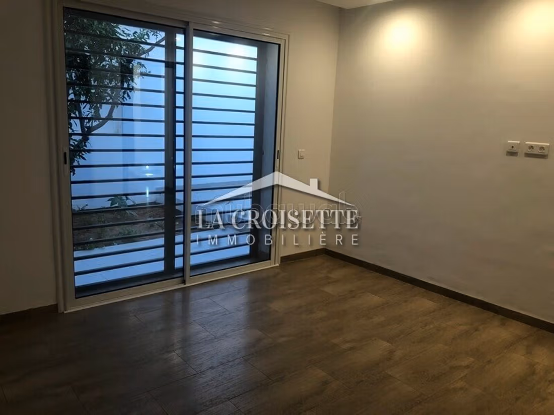 Appartement S2 avec jardin à la marsa
