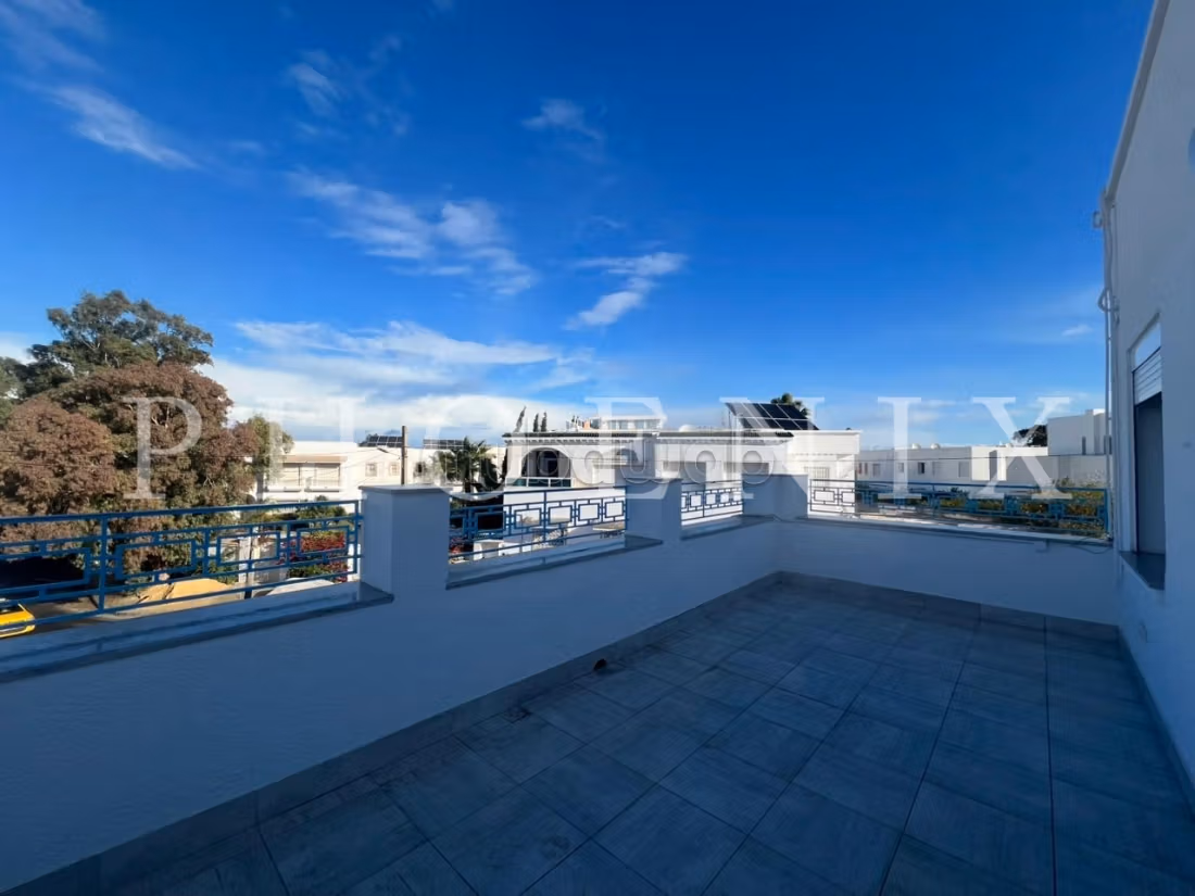 Appartement S3 avec terrasse vue sur à La Marsa