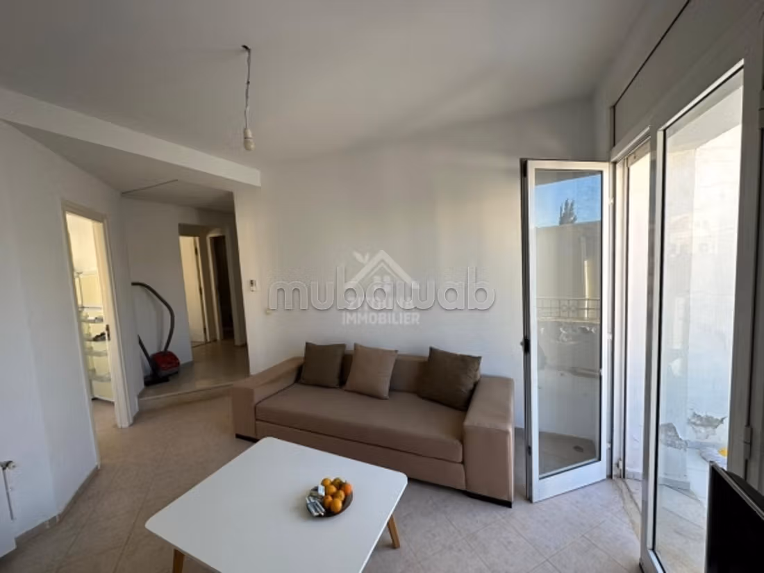 A Louer un appartement semi meublé à Ain Zaghouan