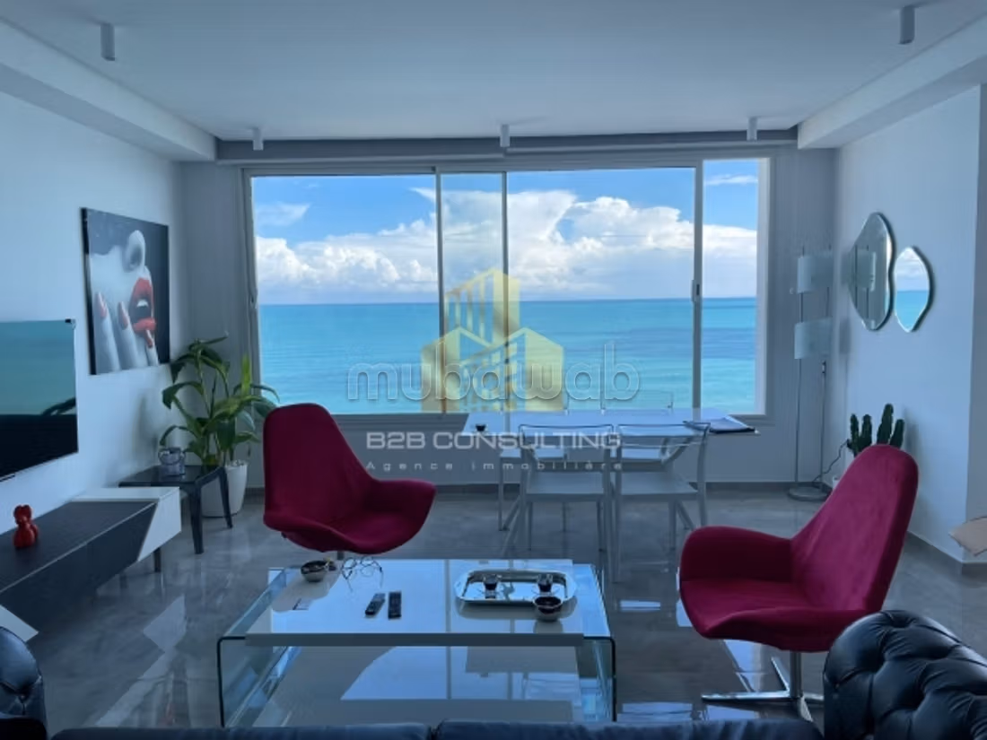 A louer un appartement meublé s 2 a gammarth