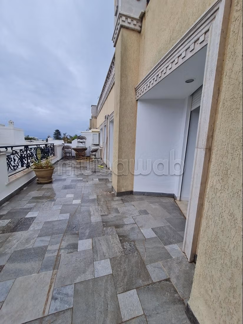 Location joli appartement s2 avec terrasse vue mer