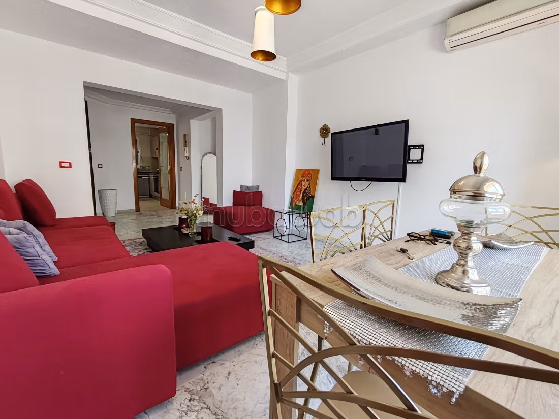 A Louer un appartement S2 meublé au Lac 2