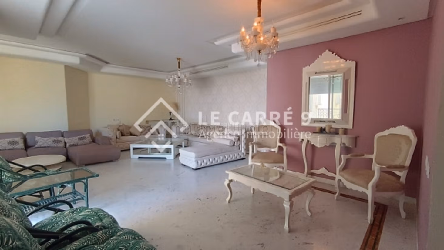 A louer appartement S3 meublé avec terrasse au lac