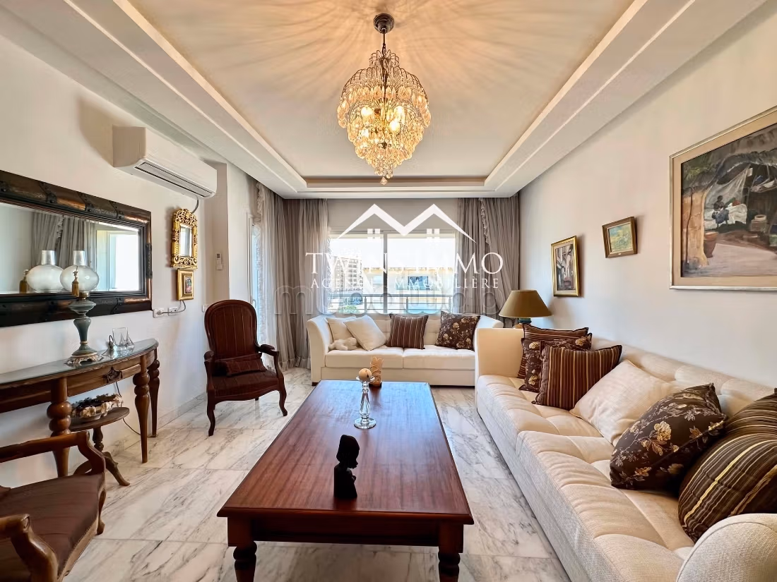 Appartement S3 meublé à Ain Zaghouan Nord