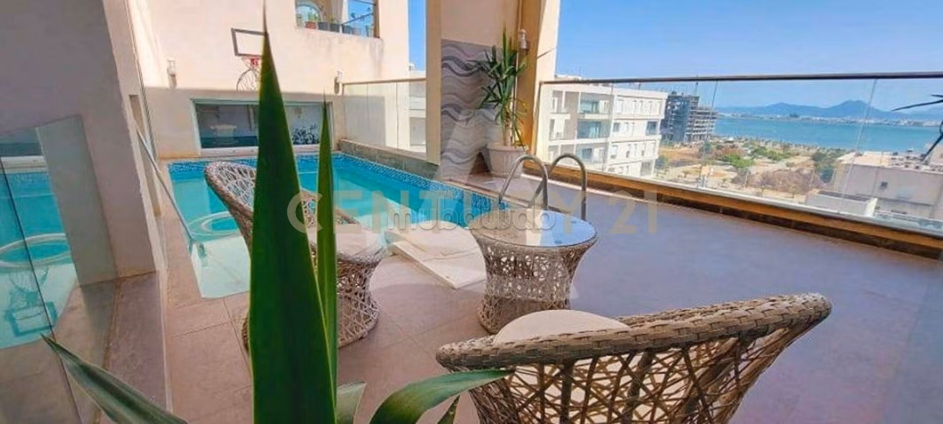 À louer Penthouse S4 avec chambre de service LAC2