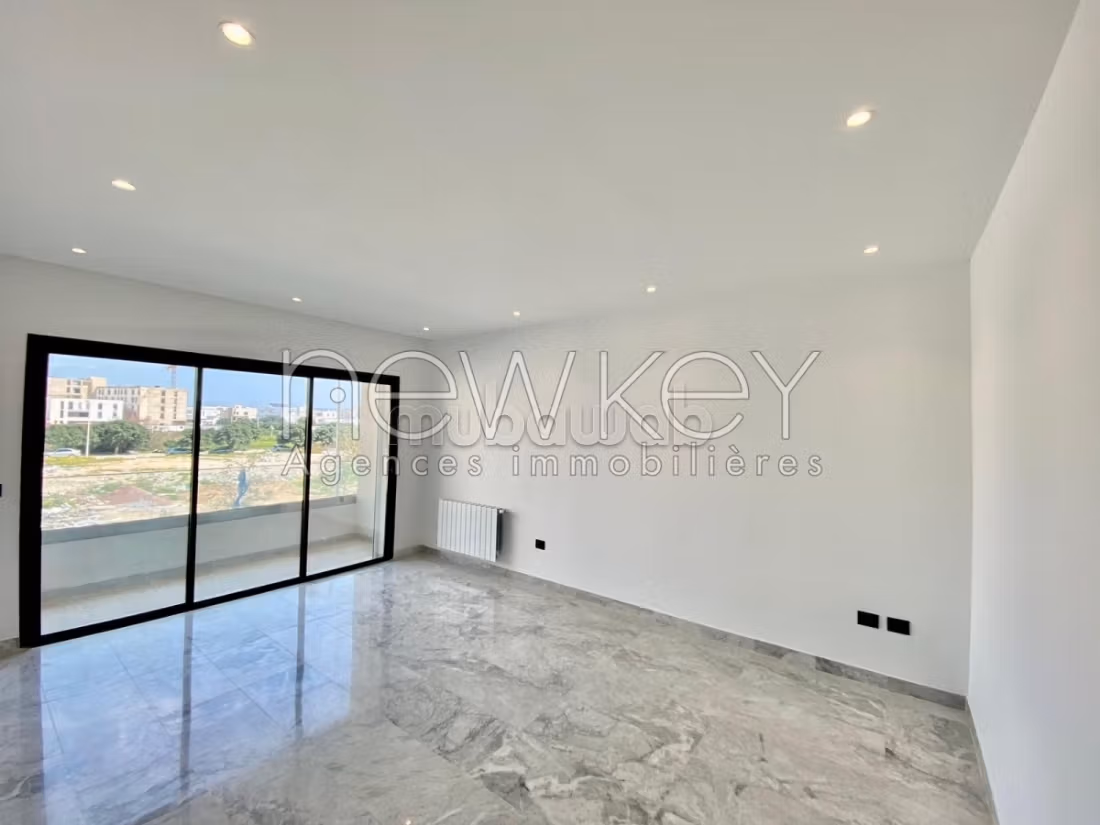 Appartement S2 neuf à louer aux Jardins de Carthage