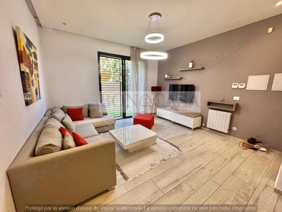 S1 Meublé avec jardin à louer à la Marsa