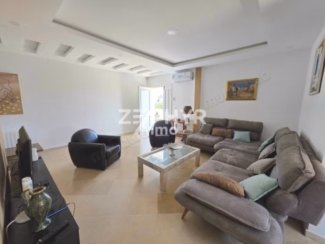 A louer appartement S3 meublé à la Marsa