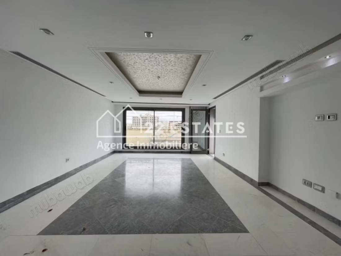 Appartement S3 avec vue dégagée aux jardins de Carthage