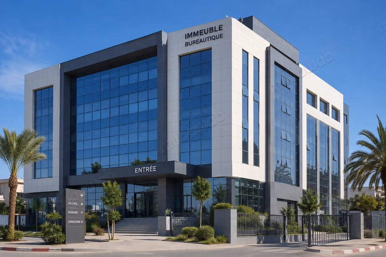 Immeuble bureautique zone industrielle kram